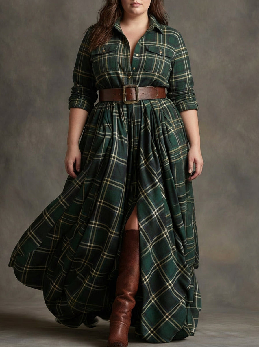 Mireline | Classic Button-Up Shirt Dress