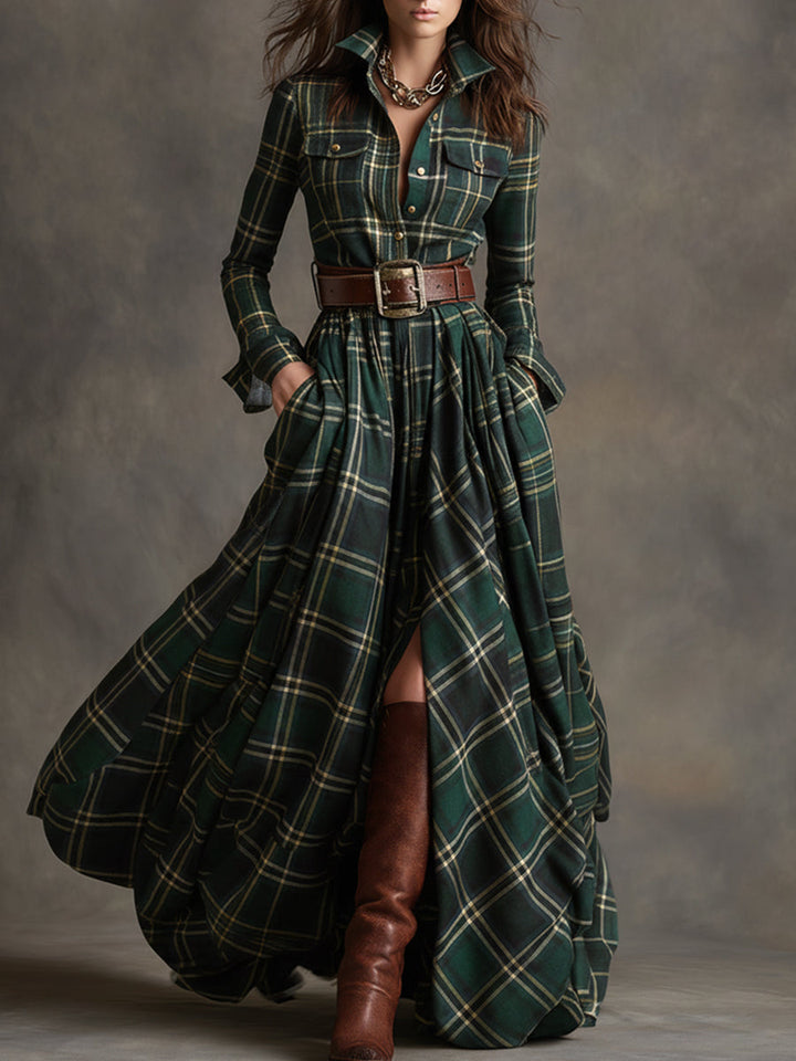 Evelyn | Classic Elegant Shirt Dress