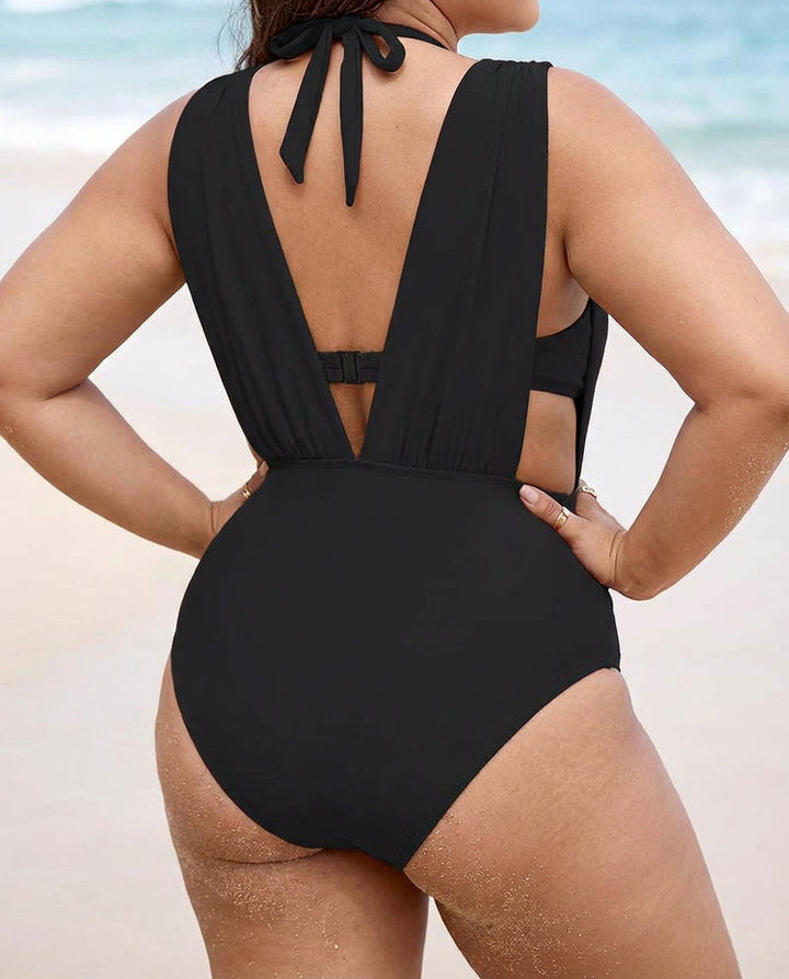 Karina | Shaping Swimsuit V with Tummy Control Effect