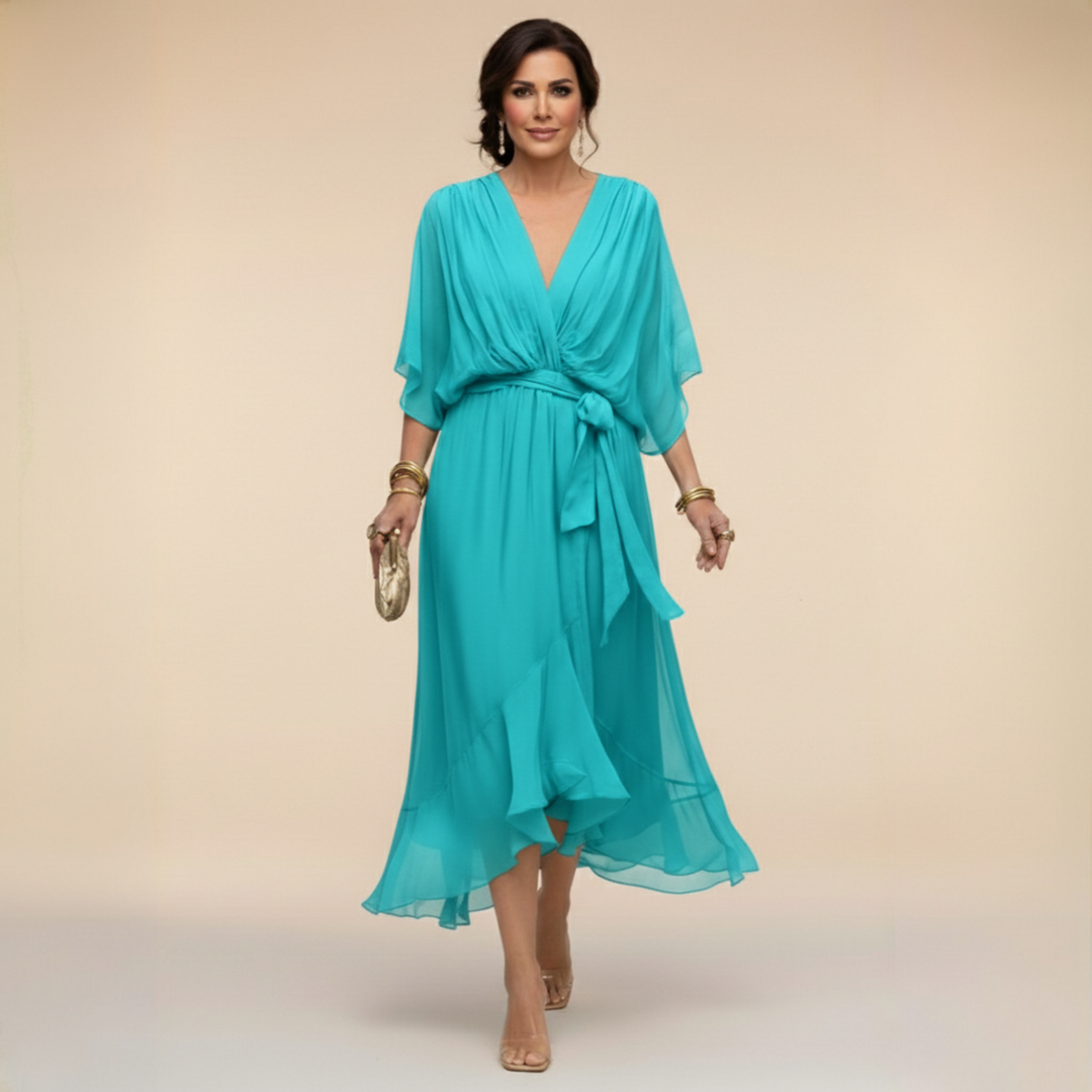 Sarah | Sandra V-Neck Dress