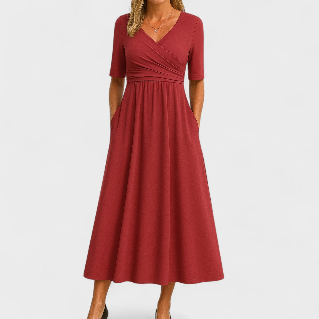 Hannah™ | Elegant Midi Dress