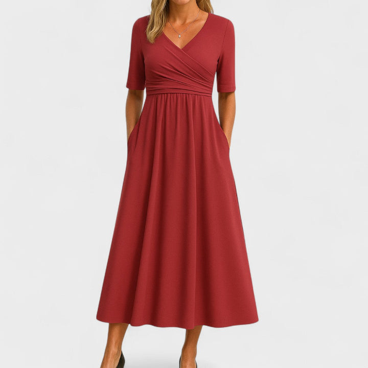 Hannah™ | Elegant Midi Dress