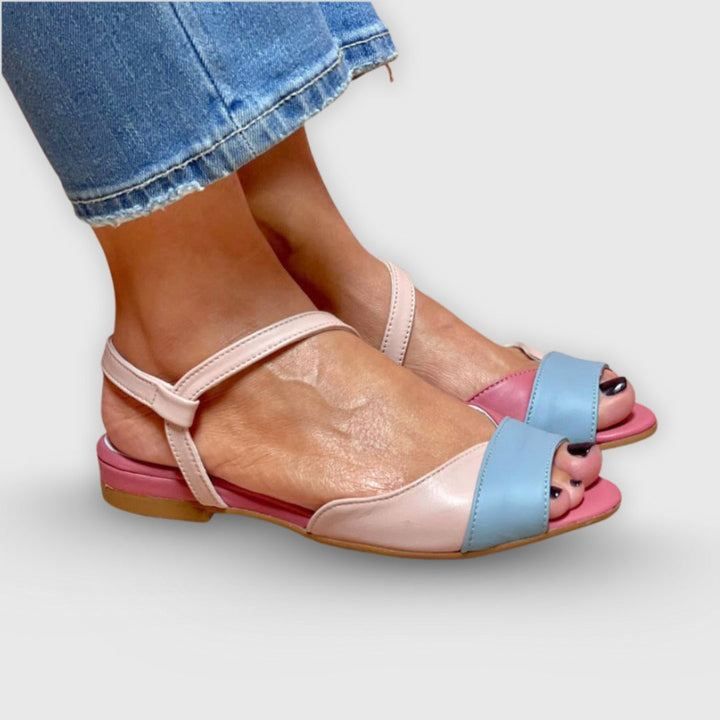 Nadin™ | Playful Colour Block Sandals