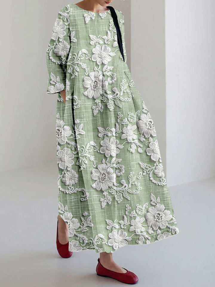 Nora |   Graceful Printed Dress