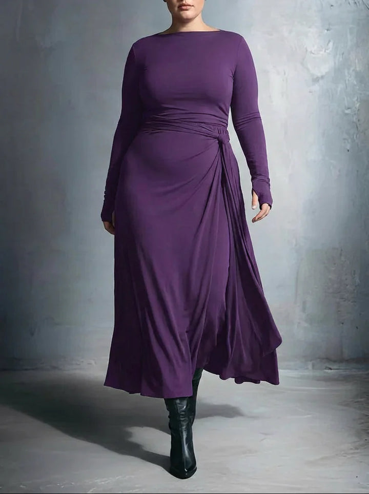 Naiara ❘ Maxi dress with side knot