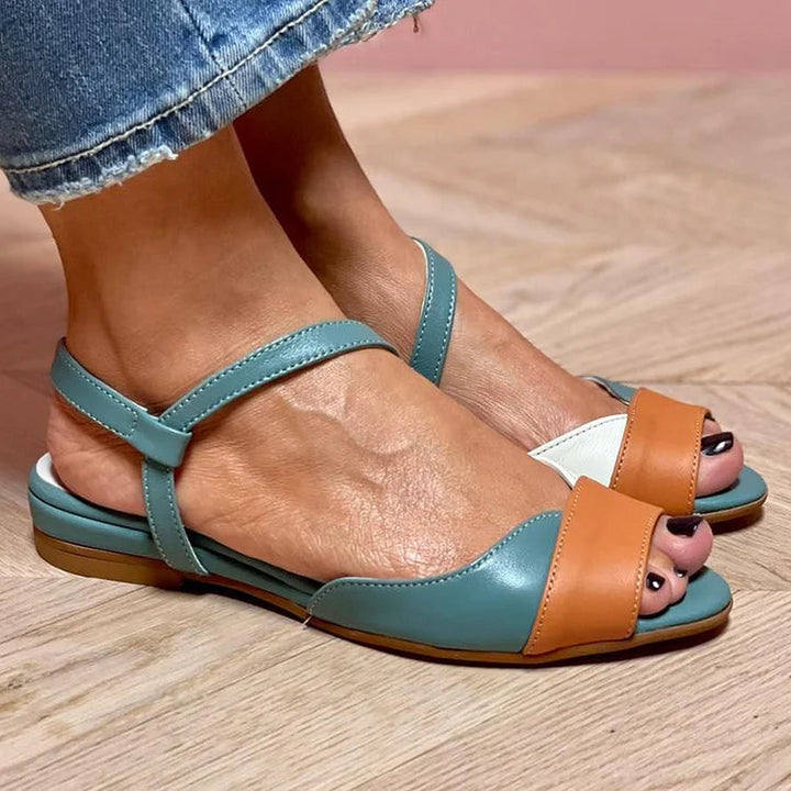 Nadin™ | Playful Colour Block Sandals