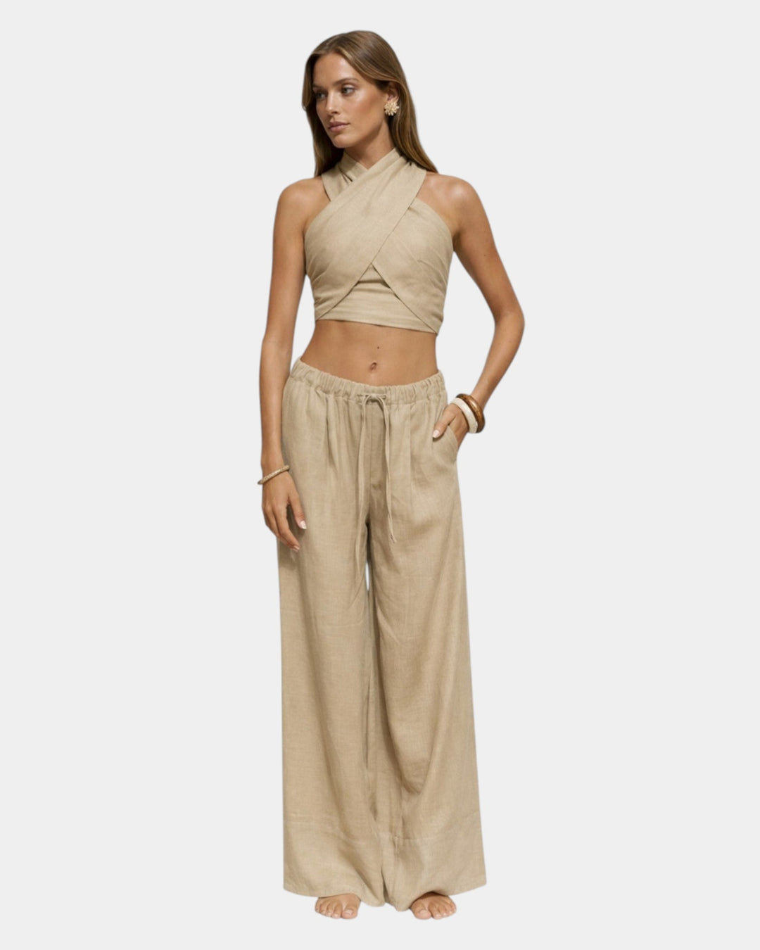 Louna | Strapless Set with Backless Neckline