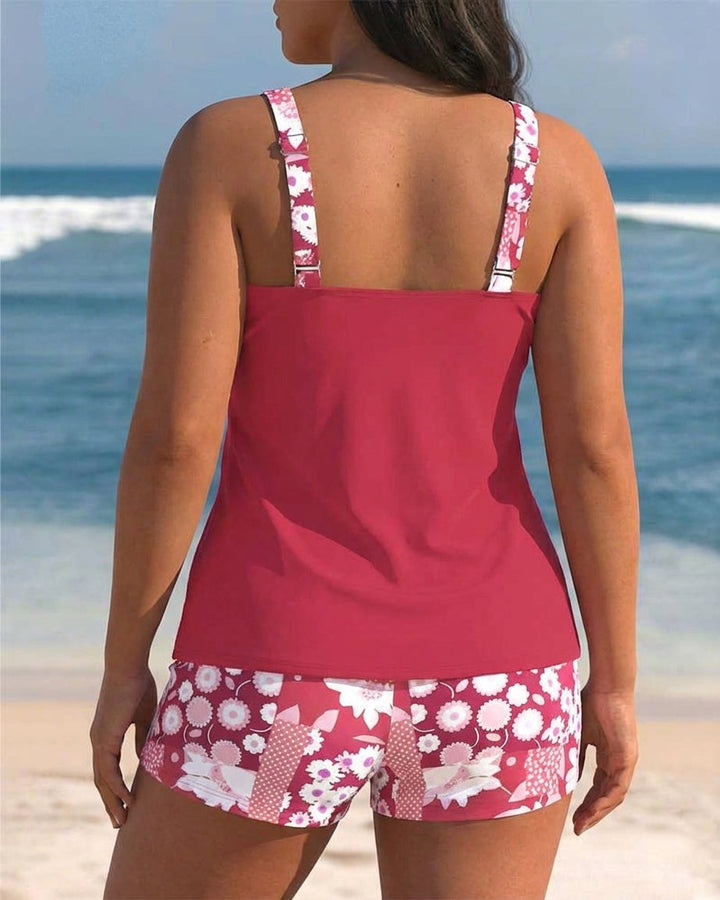 Sabrina | Two-Piece Swimsuit with Comfortable Fit and Floral Beach Style