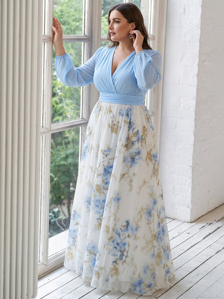 Harper™ | Beautiful Maxi Dress with Floral Print