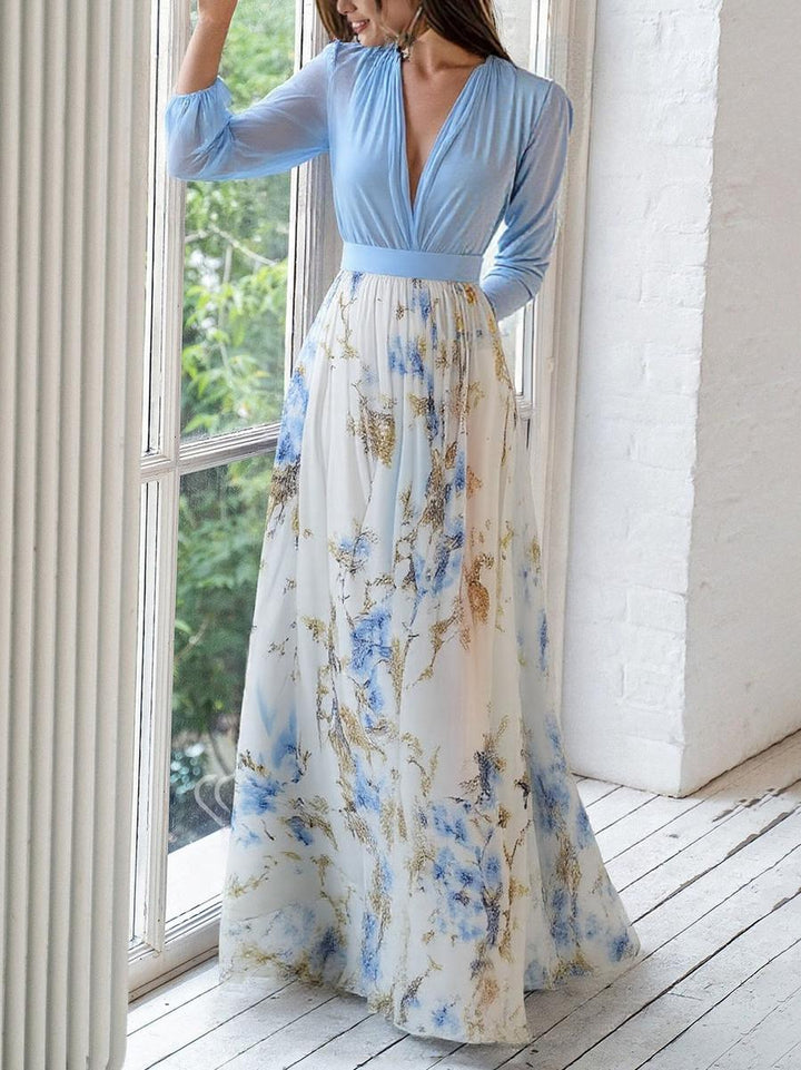 Harper™ | Beautiful Maxi Dress with Floral Print