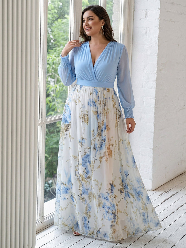 Harper™ | Beautiful Maxi Dress with Floral Print