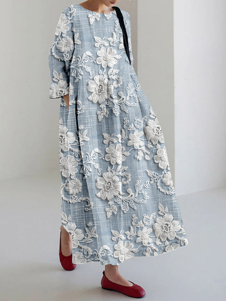 Nora |   Graceful Printed Dress