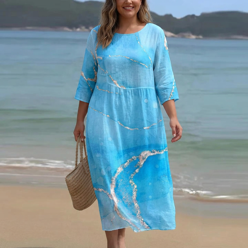 Marina - Summer Printed Dress