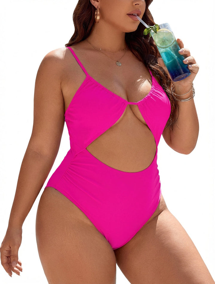 Serena | One-Piece Monokini with Cut-Outs and Tummy Control