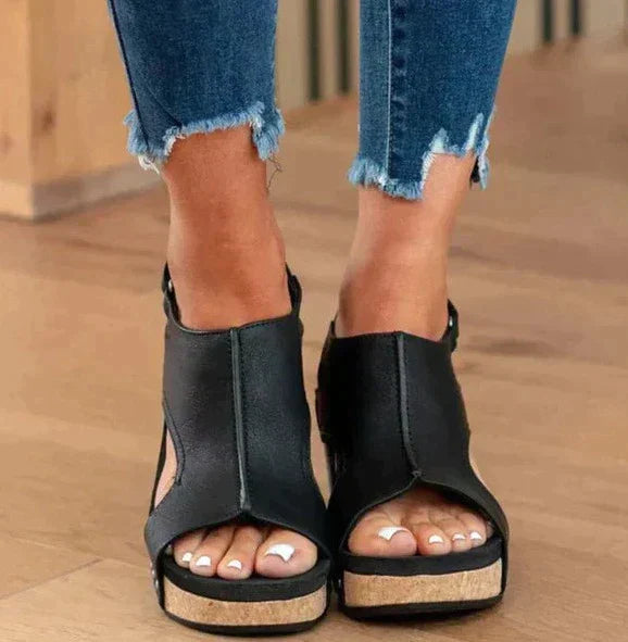 Saar™ | Boho Chic Platform Sandal