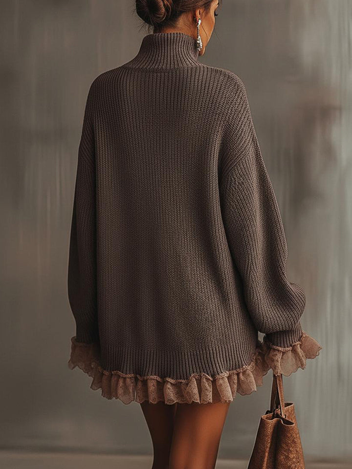 Luna™ | Ruffled Knit Dress