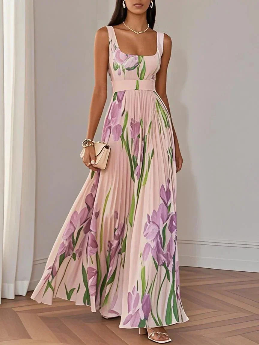 MARION | RELAXED FLORAL MAXI DRESS
