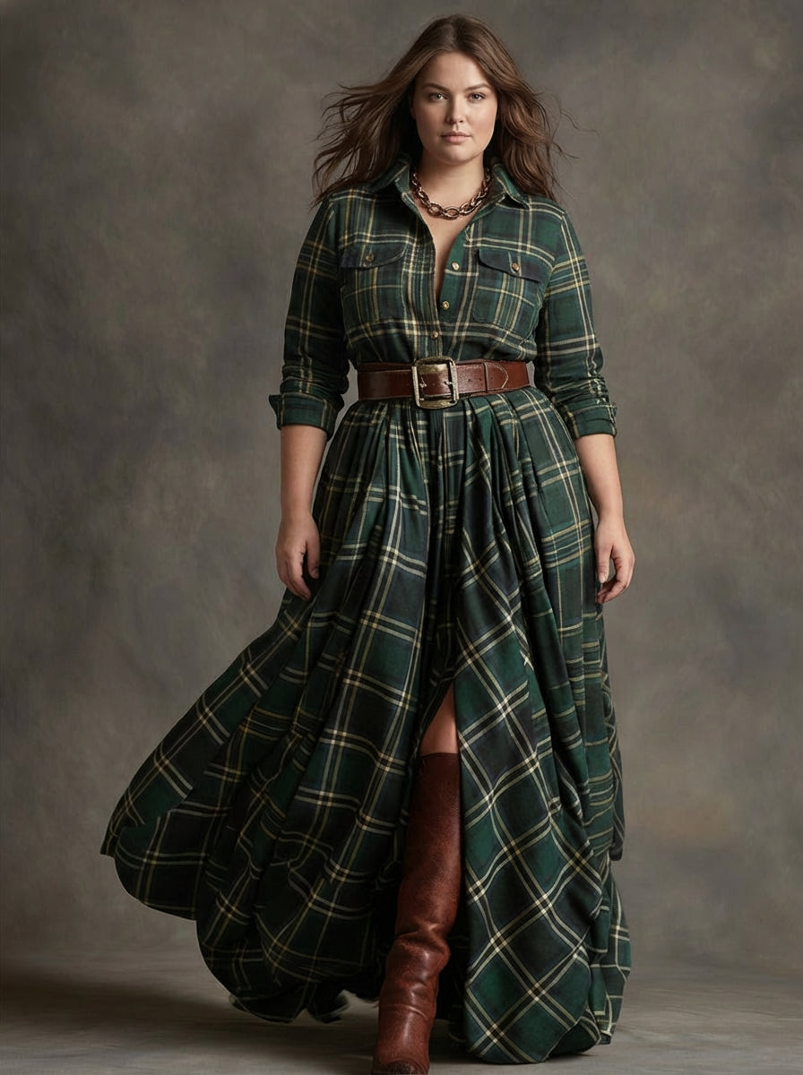 Mireline | Classic Button-Up Shirt Dress