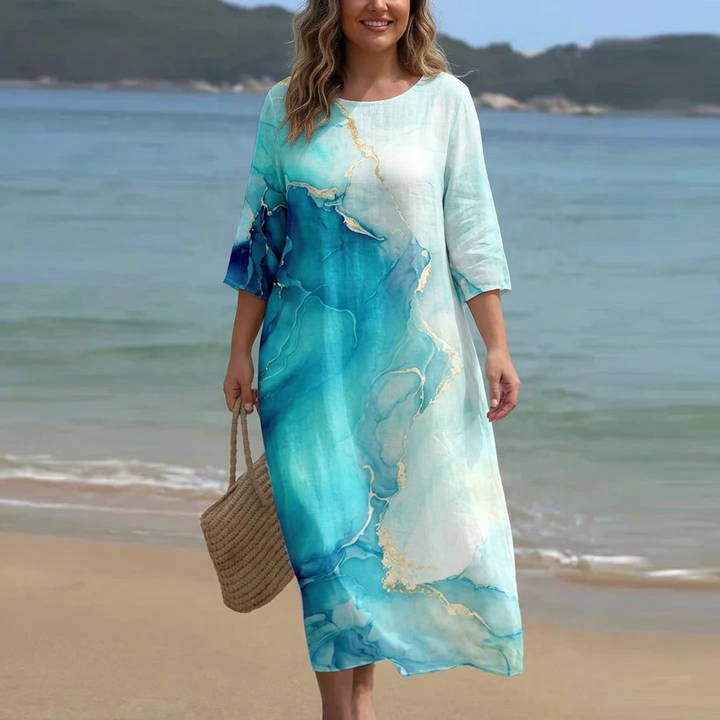 Marina - Summer Printed Dress