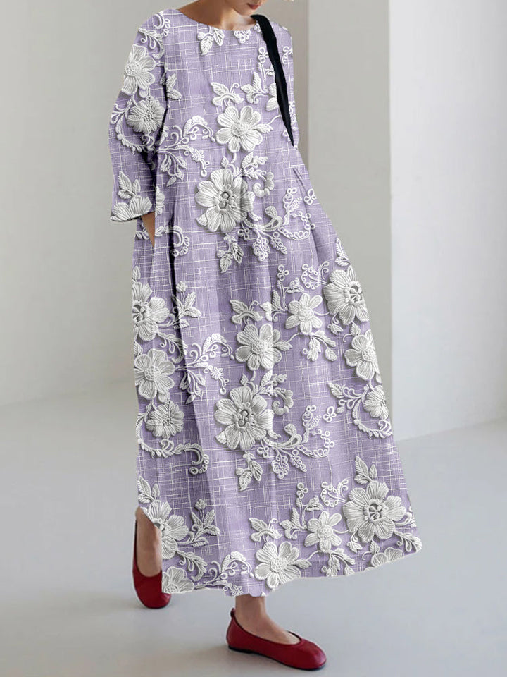 Nora |   Graceful Printed Dress