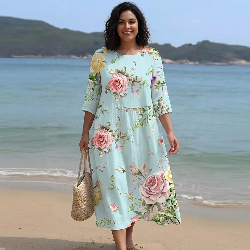 Marina - Summer Printed Dress