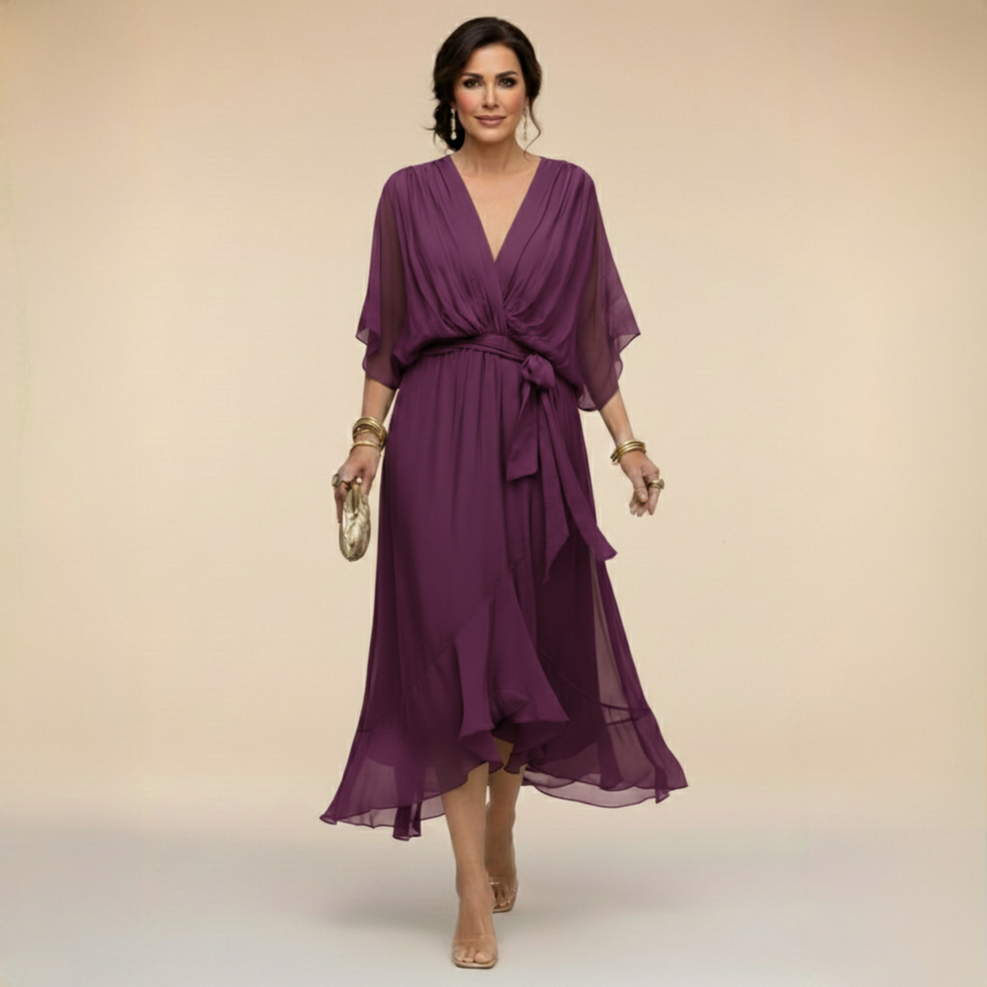 Sarah | Sandra V-Neck Dress