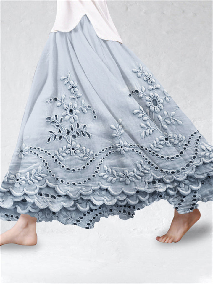 Cleo | Boho Printed Skirt