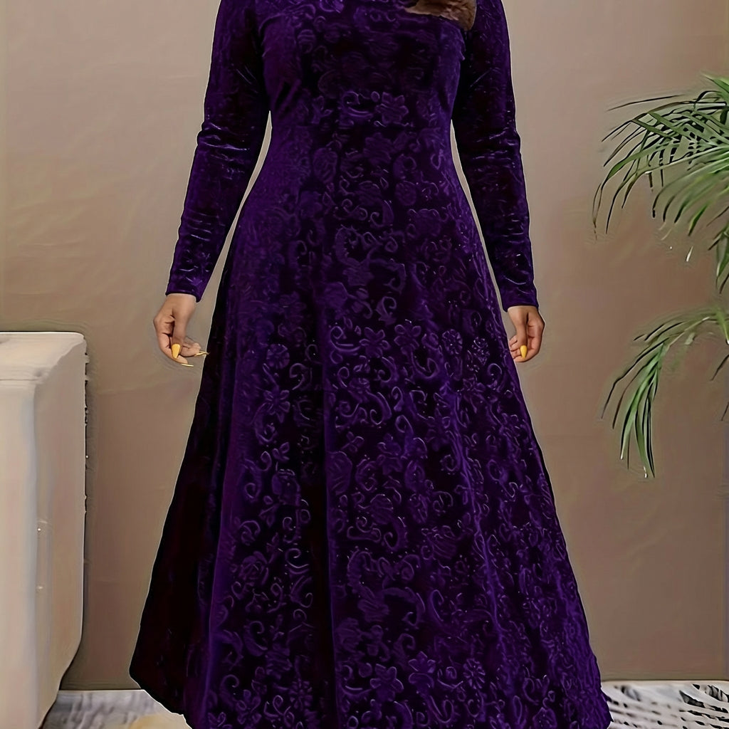 Dorothy | Elegant Patterned Maxi Dress