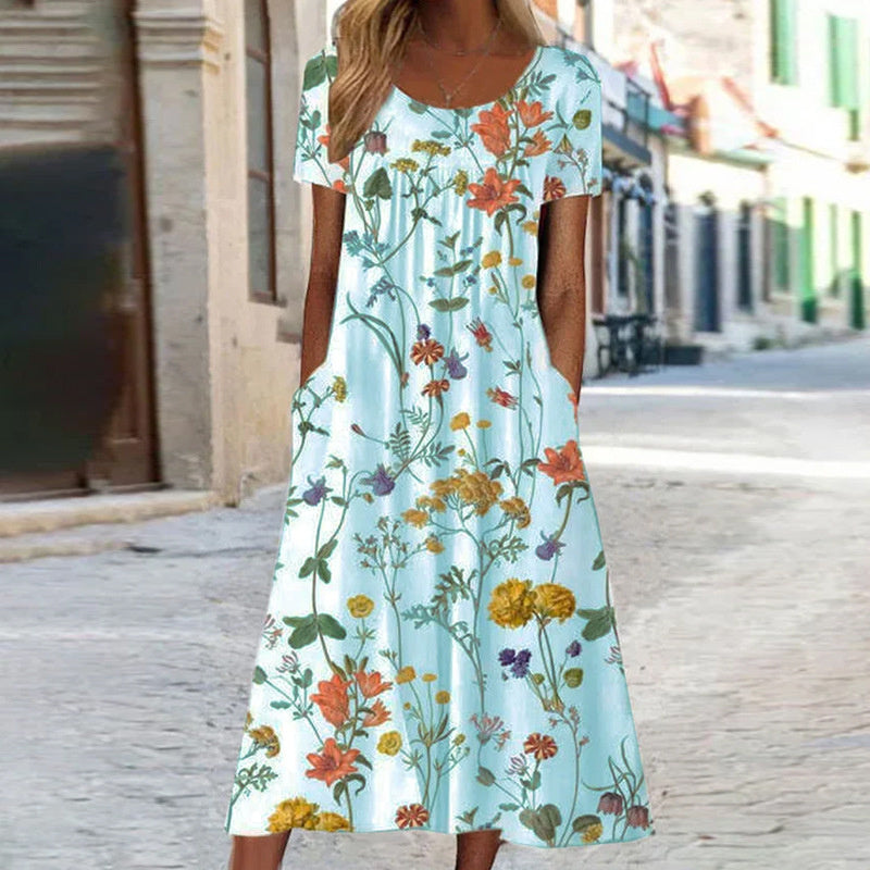 Laura | Floral Boho Dress