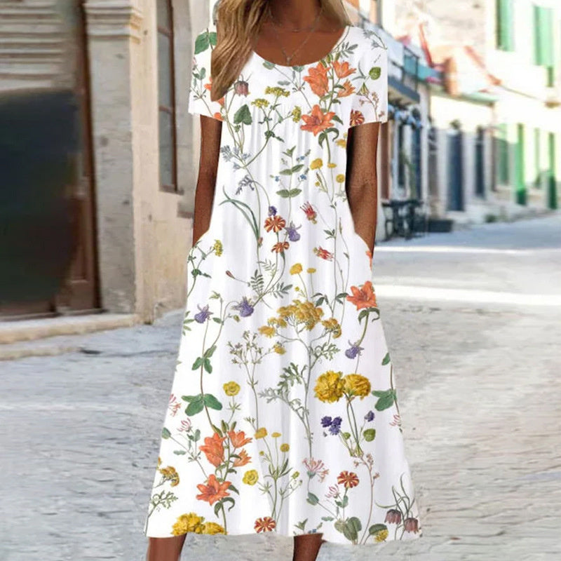 Laura | Floral Boho Dress