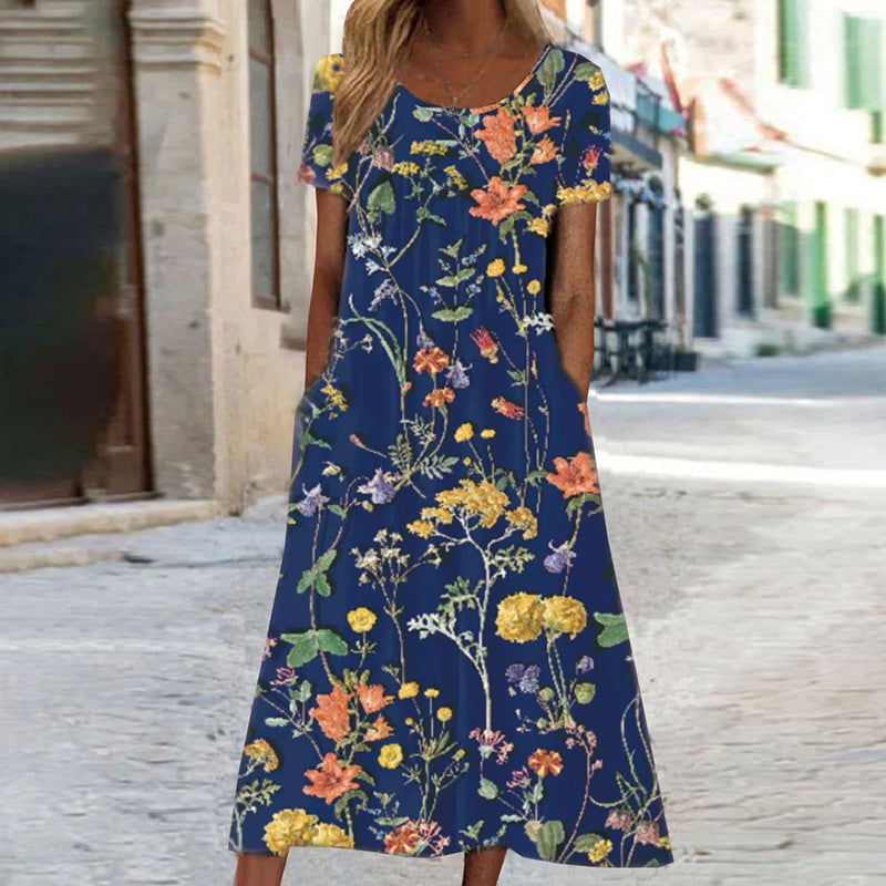 Laura | Floral Boho Dress