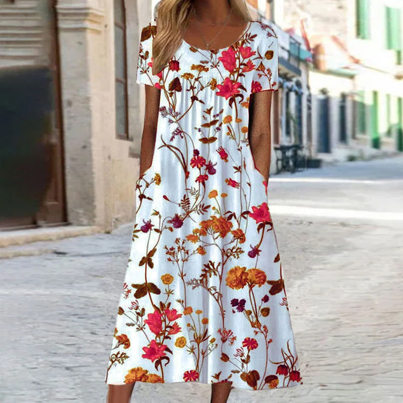 Laura | Floral Boho Dress