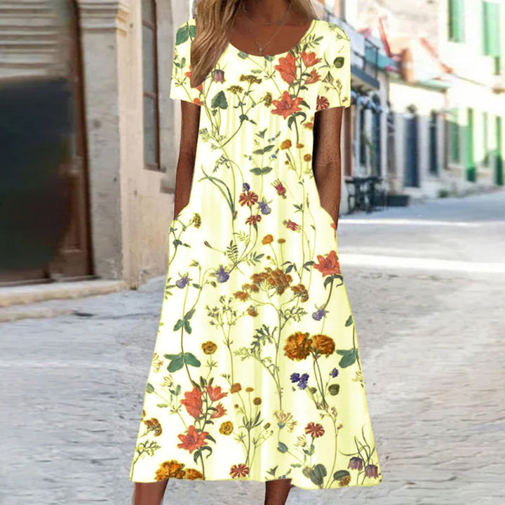 Laura | Floral Boho Dress