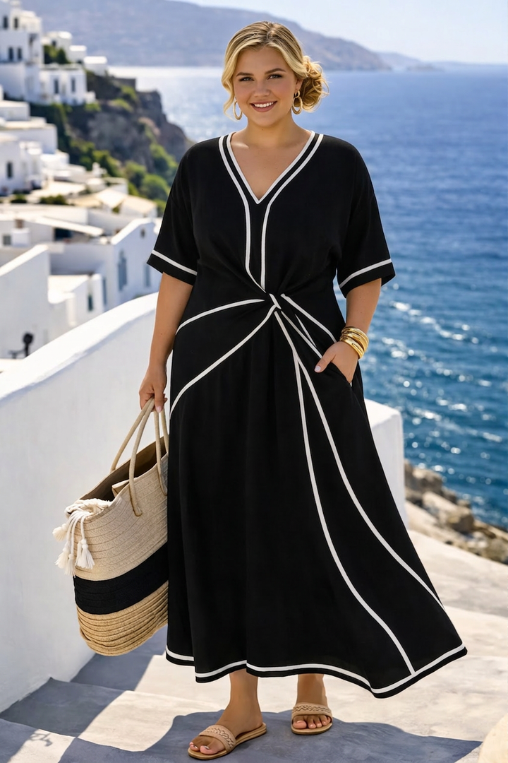 Athena Elegant Flattering Dress