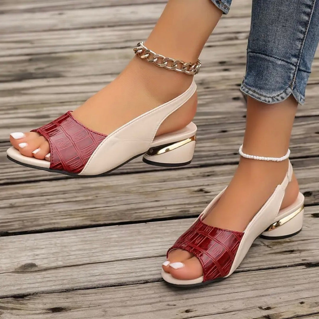 Florence | Elegant Sling Slip-Ons