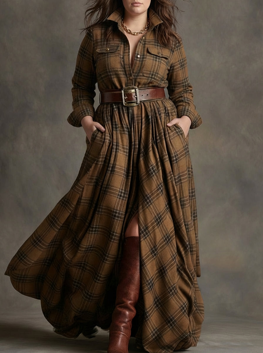 Mireline | Classic Button-Up Shirt Dress