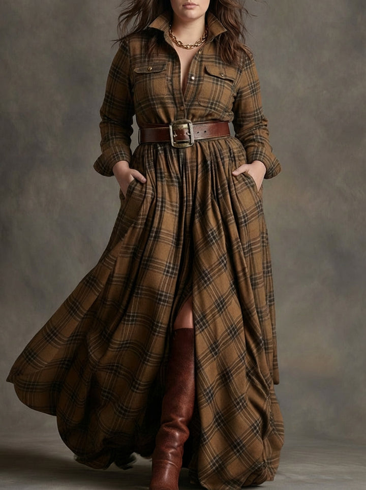 Mireline | Classic Button-Up Shirt Dress