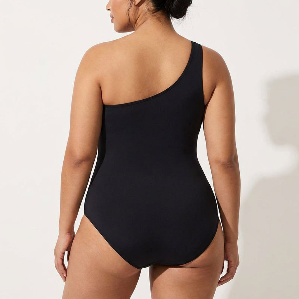 Nayla | Your Elegant One-Shoulder Swimsuit in Plus Size
