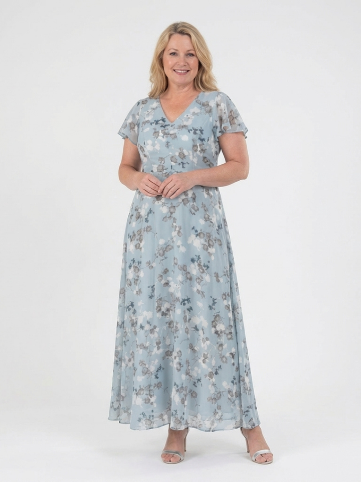 Ismeria | Floral Maxi Dress
