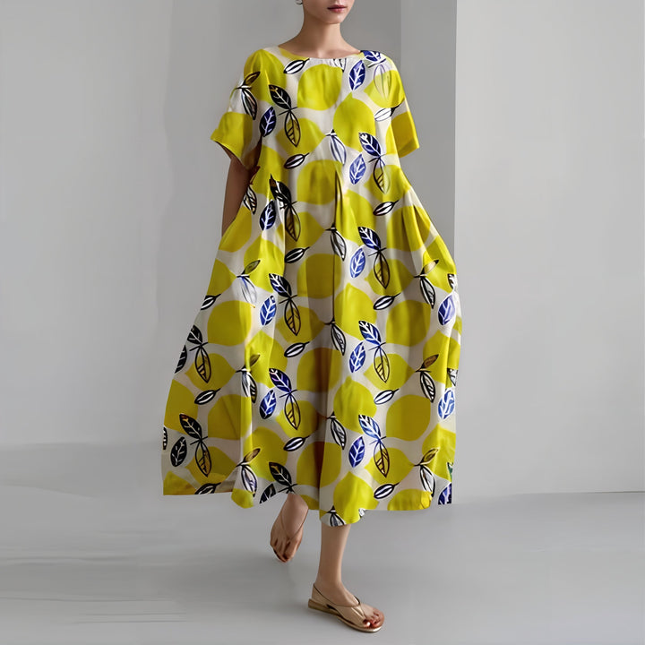 Amelia | Casual Floral Maxi Dress