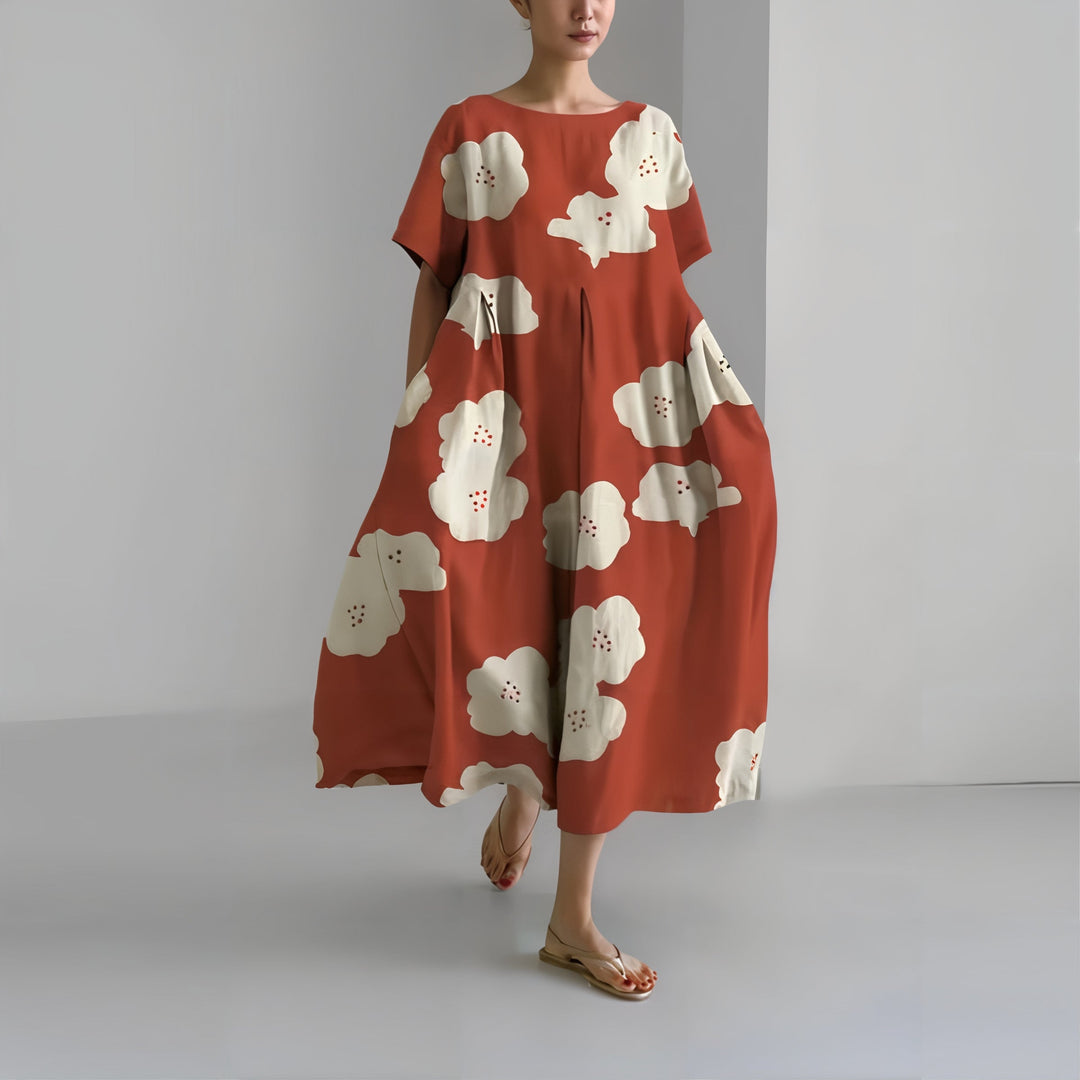 Amelia | Casual Floral Maxi Dress