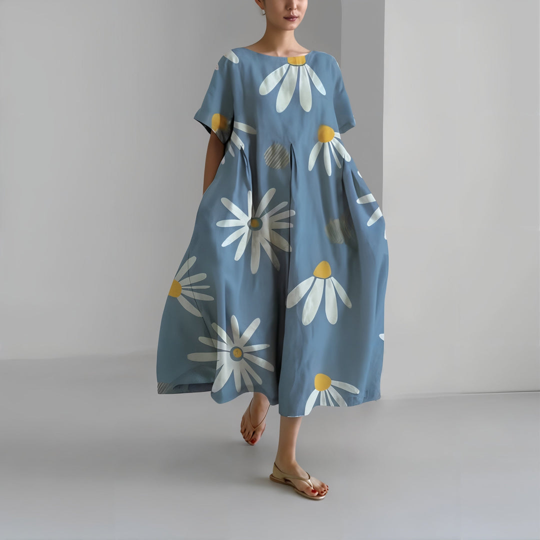 Amelia | Casual Floral Maxi Dress