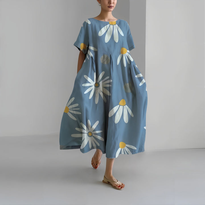 Amelia | Casual Floral Maxi Dress