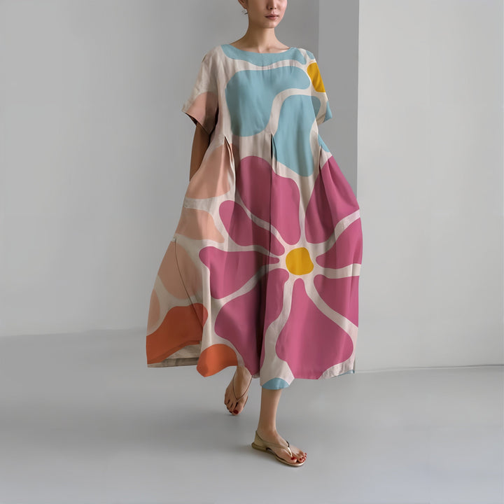 Amelia | Casual Floral Maxi Dress