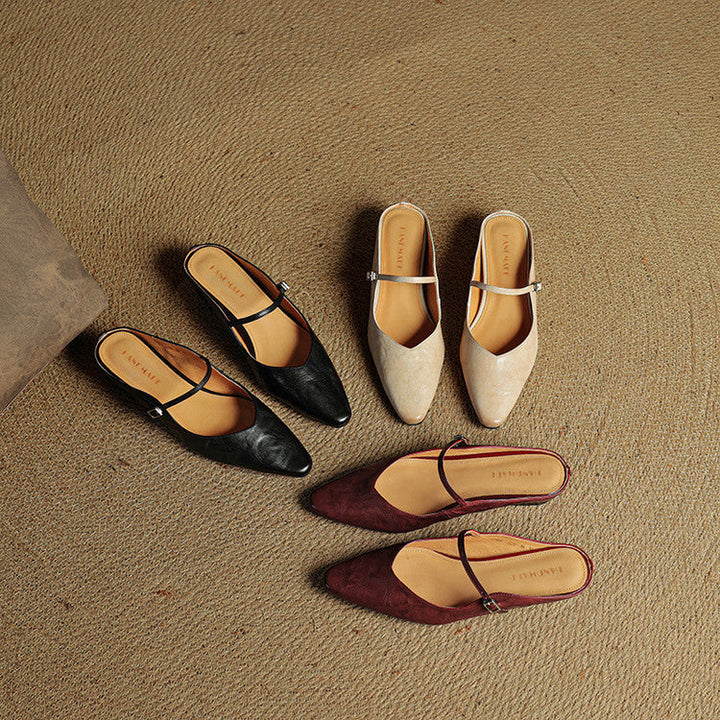 Orella Pointed Toe Mules