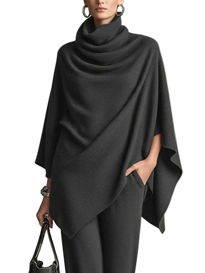 Seraphine | Elegant Drape Two-Piece Set