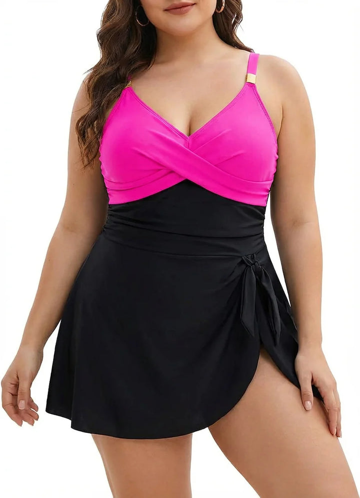 Selina | Your sexy & slimming tummy-taming swim dress