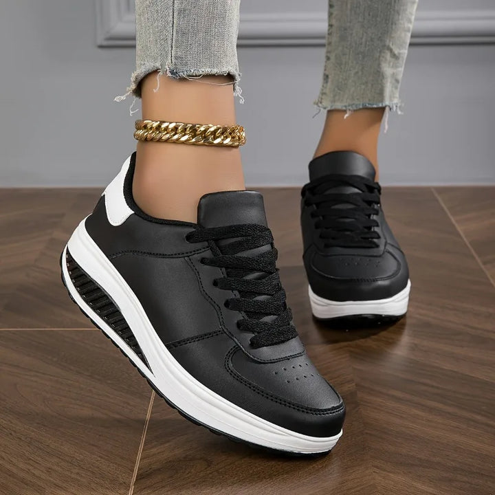 Dina - Platform Comfort Lace-Up Sneakers