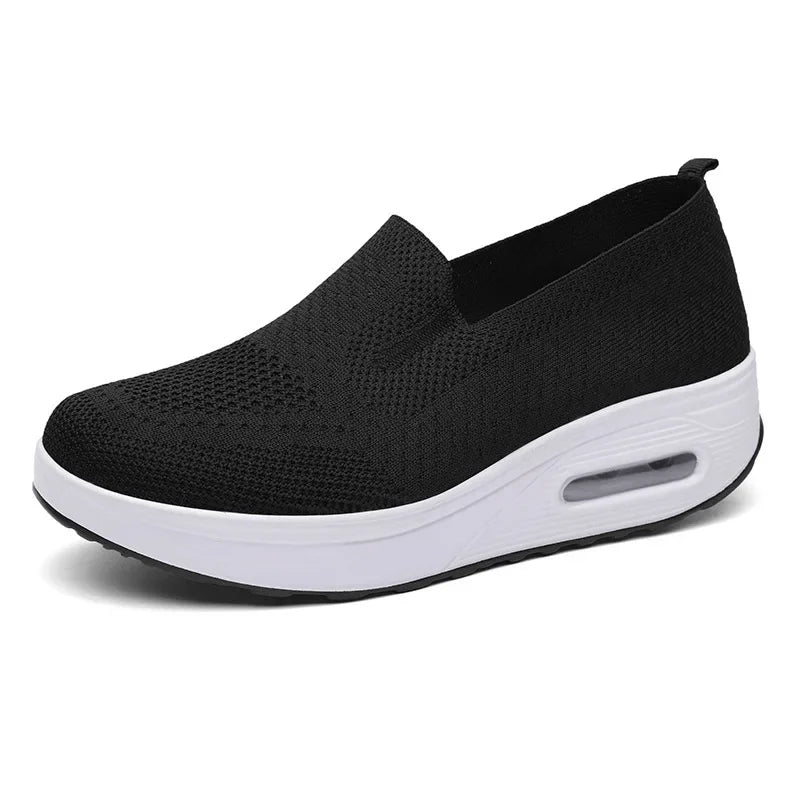 Ella - Breathable Slip-On Air Cushion Sneakers