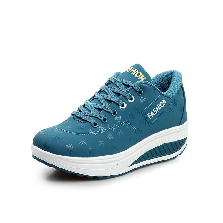 Dina - Platform Comfort Lace-Up Sneakers